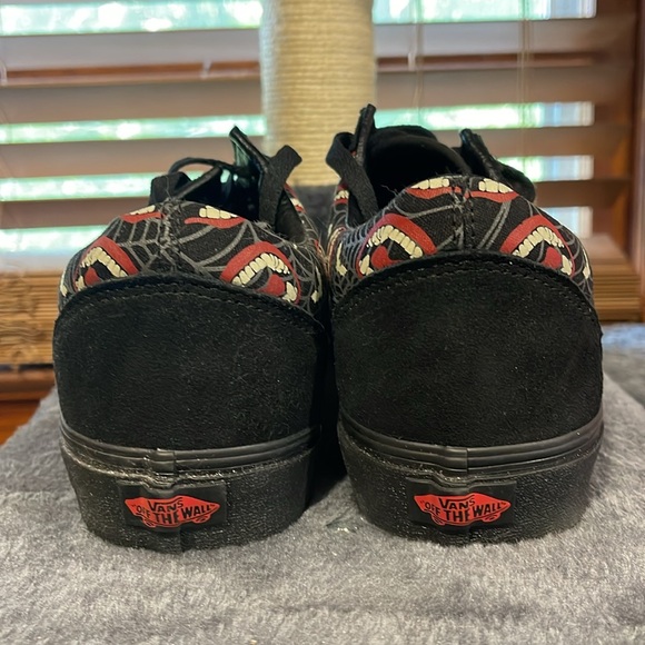 Vans-never worn, spooky pattern, size 12 - Picture 3 of 5